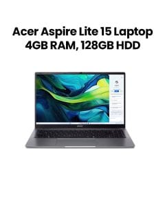 Acer Aspire Lite 15.6" Laptop Intel Celeron N4500 4GB RAM 128GB SSD Win 11 | Steel Grey | NX.J9UEM.001 (Open Piece - B Grade)