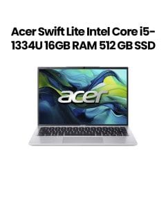 Acer Swift Lite 14" Laptop Intel Core i5 16GB RAM 512GB SSD WUXGA Win 11 Home | Silver | NX.J2ZEM.002