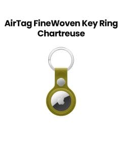 Apple Airtag Finewoven Key Ring | Chartreuse | MA7L4ZM/A