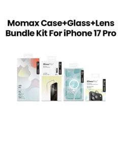 Momax Case + Glass + Lens Bundle Kit for iPhone 17 Pro 6.3"