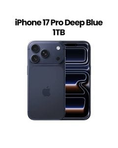Apple iPhone 17 Pro 12GB RAM 1TB Storage 6.3 Inch, Super Retina XDR, Water and Dust Resistant - Deep Blue - MG8F4AH/A