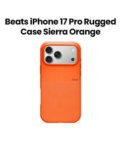Apple Beats Rugged Case With MagSafe For iPhone 17 Pro, Camera Control Protection, Matte Texture With Microfibre Lining - Sierra Orange - MGJQ4LL/A