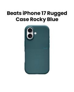 Apple Beats Rugged Case With MagSafe For iPhone 17, Camera Control Compatible, Extra Durable Triple Shot Design - Rocky Blue - MGJY4LL/A