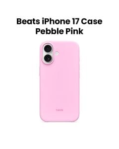 Apple Beats Case With MagSafe For iPhone 17, Camera Control Compatible, Extra Durable Triple Shot Design - Pebble Pink - MGK44LL/A