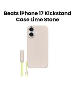 Apple Beats Kickstand Case With MagSafe For iPhone 17, Camera Control, Slim And Lightweight Design, Soft Microfiber Interior - Lime Stone - MGTL4LL/A