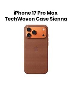 Apple TechWoven Case With MagSafe For iPhone 17 Pro Max, Durable Woven Fabric Design, Lightweight Comfort, Enhanced Grip - Sienna - MGFC4ZM/A