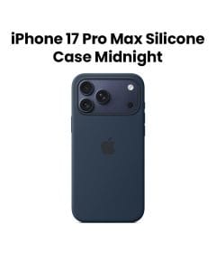 Apple Silicone Case With MagSafe For iPhone 17 Pro Max, Form Fitting Protection, Wireless Charging Compatible - Midnight - MGFP4ZM/A