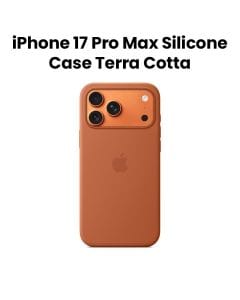 Apple Silicone Case With MagSafe For iPhone 17 Pro Max, Form Fitting Protection, Wireless Charging Compatible - Terra Cotta - MGFQ4ZM/A