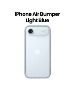 Apple Bumper For iPhone Air, Edge Focused Protection, Streamlined Minimalist Design, Perfect Fit And Precision Access - Light Blue - MH024ZM/A