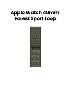 Apple Sport Loop 40mm, Lightweight And Breathable Design, Secure Fit Mechanism, Sustainable Materials - Forest - MFF74ZM/A