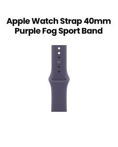 Apple Sport Band 40mm M/L, Soft And Comfortable Feel, Lightweight Design, Sweat And Water Resistant - Purple Fog - MFFY4ZM/A
