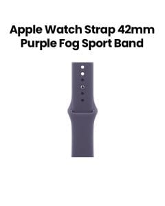 Apple Sport Band M/L 42mm, Lightweight Design, Innovative Pin-And-Tuck Closure, Sweat And Water Resistant - Purple Fog - MFGH4ZM/A