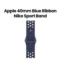 Apple Nike Sport Band M/L 40mm, Durable And Lightweight Design, Innovative Pin-And-Tuck Closure - Blue Ribbon - MGA84ZM/A