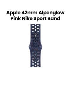 Apple Nike Sport Band M/L 42mm, Lightweight And Comfortable Fit, Breathable Design, High-Performance Material - Blue Ribbon - MGAX4ZM/A