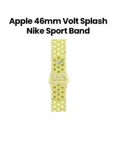 Apple Nike Sport Band S/M 42mm, Lightweight And Comfortable Fit, Breathable Design, High-Performance Material - Volt Splash - MGC04ZM/A