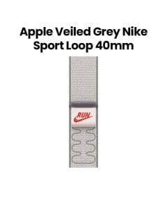 Apple Nike Sport Loop 40mm, Soft Woven Texture, Durable And Flexible Design - Veiled Gray - MGCQ4ZM/A