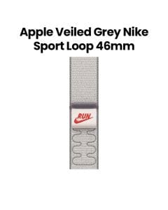 Apple Nike Sport Loop 46mm, Hook‑And‑Loop Closure, Durable And Lightweight Design - Veiled Gray - MGD44ZM/A