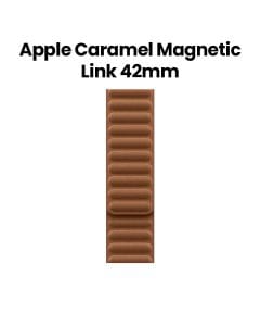 Apple Magnetic Link M/L 42mm, Elegant Design, Comfortable Fit, Versatile Compatibility - Caramel - MGD94ZM/A
