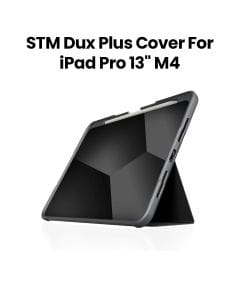 STM Dux Plus iPad Cover for iPad Pro 13" M4 (2024) – Black | STM-222-445LX-01