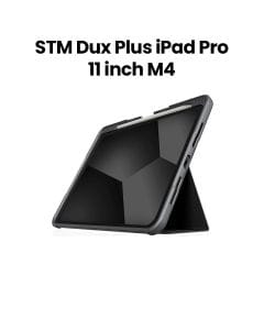 STM Dux Plus iPad Cover for iPad Pro 11" M4 (2024) – Black | STM-222-445KW-01
