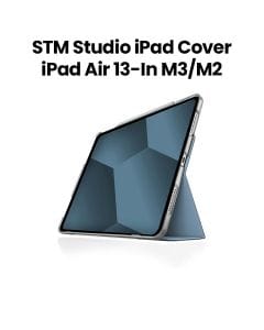 STM Studio iPad Cover for iPad Air 13" M3/M2 (2025/2024) – Blue | STM-222-383LY-02