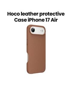 HOCO Leather Protective Case for iPhone Air – Brown | DG29
