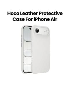 HOCO Leather Protective Case for iPhone Air – Light Gray | DG29