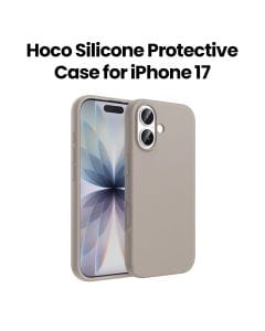 HOCO Silicone Protective Case for iPhone 17 – Gray | DG30