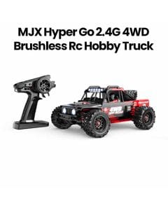 MJX 1/14 2.4G 4WD Hyper Go Brushless RC Hobby Truck Black | 14209