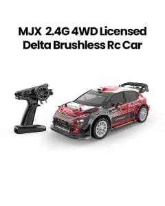 MJX 1/14 2.4G 4WD Licensed Lancia Delta Brushless RC Car White | 14303