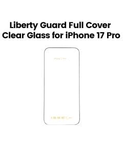 Liberty Guard iPhone 17 Pro 2.5D Full Cover Clear Edge 3rd Gen Triple Reinforced Glass Clear | LGCLR4F17P