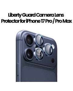 Liberty Guard iPhone 17 Pro/Pro Max Camera Lens with Installation Kit Blue Titanium | LGCLGL17S-BL