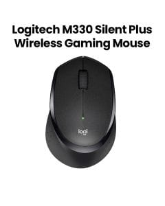Logitech M330 Silent Plus Wireless Mouse Black | 910-004909