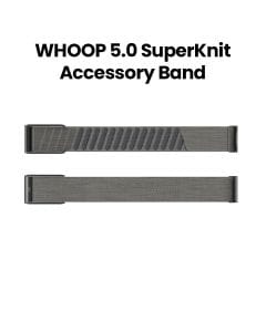 WHOOP 5.0 SuperKnit Accessory Band – Graphite | 959-11-003-036-055
