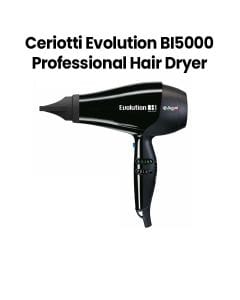 Ceriotti Evolution BI 5000 Professional Hair Dryer – Black |CRT1000010