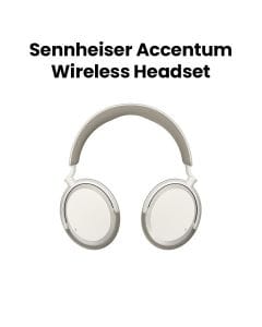 Sennheiser Accentum Wireless Headphones – White |SH-HD-ACCENTUMBT