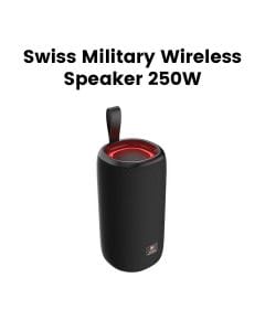 Swiss Military High Output Bluetooth Speaker – Black |SM-SPK-250W-25H