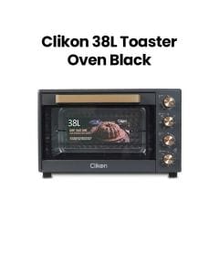 Clikon 38L Toaster Oven with Convection 1600W – Black |CK4360