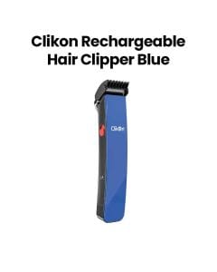 Clikon Rechargeable Hair Clipper with Adjustable Comb – Blue | CK3216