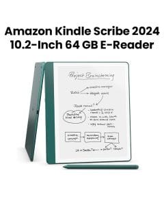 Amazon Kindle Scribe 2024 10.2″ E-Reader 64 GB with Premium Pen – Jade Metallic |B0CZ9TBL1H