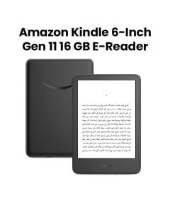 Amazon Kindle 6″ E-Reader 11th Gen 16 GB – Black |B0CP31L73X