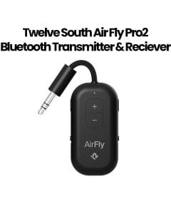 Twelve South AirFly Pro2 Bluetooth Transmitter & Receiver – Black |TS-12-2511