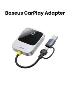 Baseus Safe Journey Series Wireless CarPlay Adapter – Space Grey/Black | C10745100813-00