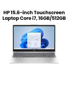HP 15.6-inch Touchscreen Laptop FHD Core i7-13550, 16GB RAM 512GB SSD, Silver | 15-FD0127D