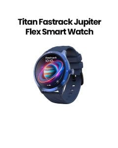 Titan Fastrack Jupiter Flex Smart Watch 1.38″ UltraVU Bluetooth Calling Health Suite IP68 – Blue | 38165PP02