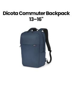 Dicota Commuter Backpack 13–16″, 16L – Navy Blue | D32120-RPET