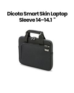 Dicota Smart Skin Laptop Sleeve 14–14.1″ – Black | D31181