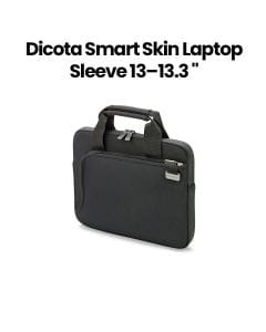 Dicota Smart Skin Laptop Sleeve 13–13.3″ – Black | D31180