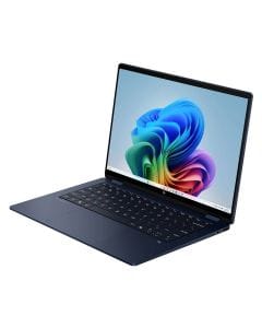 HP OmniBook X-Flip 14-FM0013DX 14" 2K Touch Laptop, Intel Core Ultra 5, 16GB RAM, 512GB SSD, Windows 11 - Atmospheric Blue – B5UJ1UA