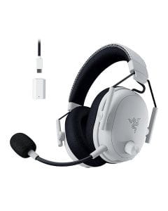 Razer BlackShark V3 Pro Wireless ANC Gaming Headset – THX Spatial Audio, Active Noise Cancelling, Discord-Certified Mic – White | RZ04-05400200-R3M1